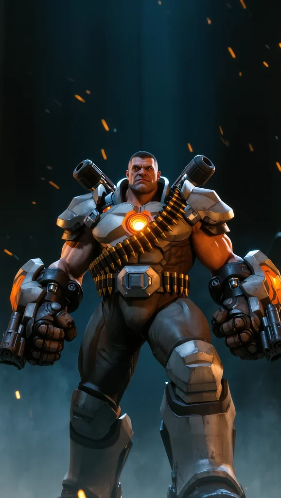 Imagen IA de Kira (Artillero)