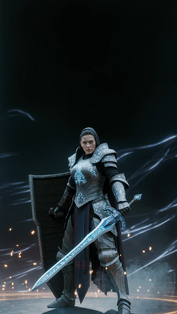 Imagen IA de Obsidiana (Duelista)