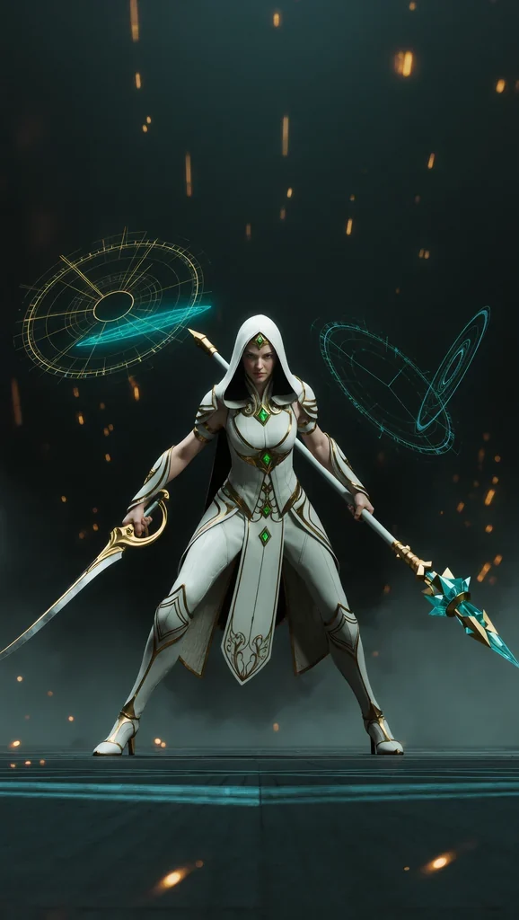 Imagen IA de Valkiria (Cazador)